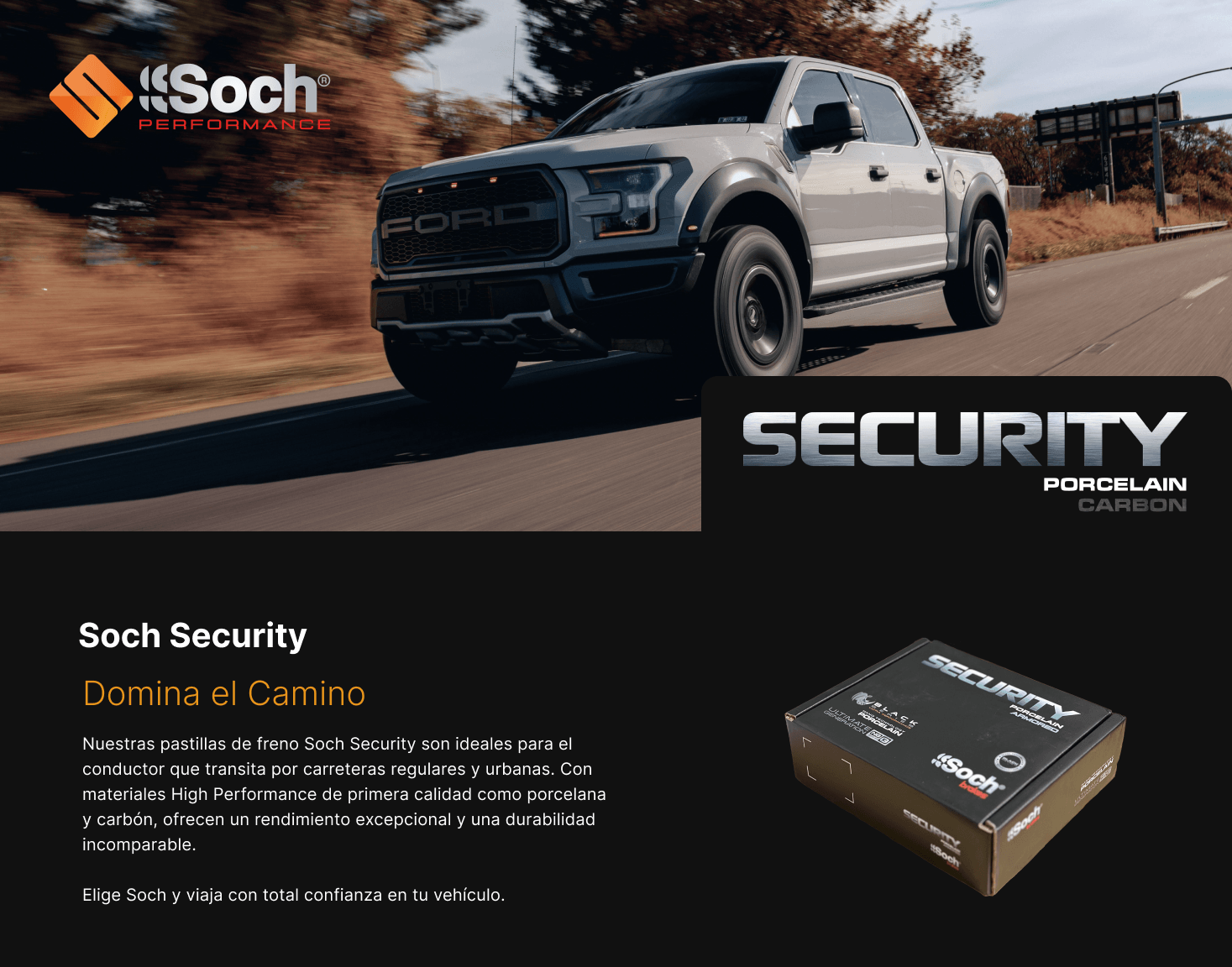 Soch Performance website preview